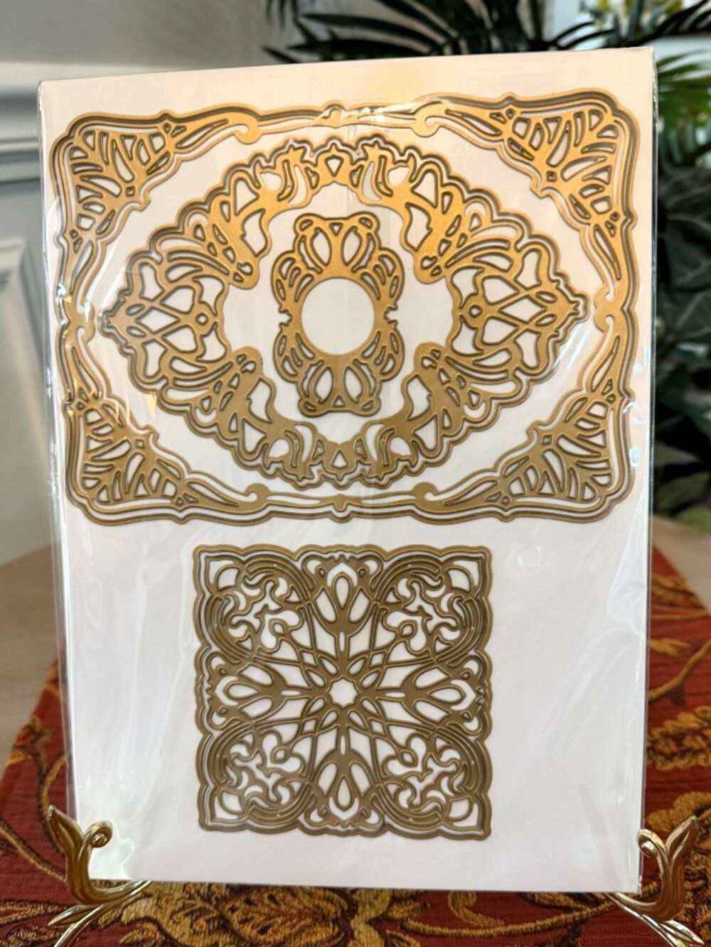 NEW Anna Griffith Salon Art Nouveau Die's and Embossing Folder (Archived)